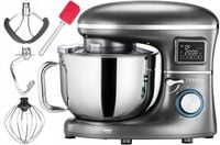 Robot planetarny z podgrzewaną misą Kuchenny Srebrny MISA 6L DUŻA MOC