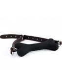 black silicone bone gag