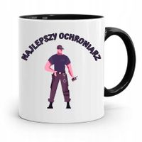 Dla Ochroniarza Stróża Kubek Najlepszy Ochroniarz Z Nadrukiem Ze Zdjęciem