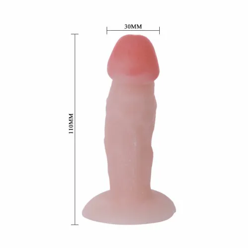 baile wtyczka intymna 11 cm z miękkiego materiału - model anatomiczny na Arena.pl