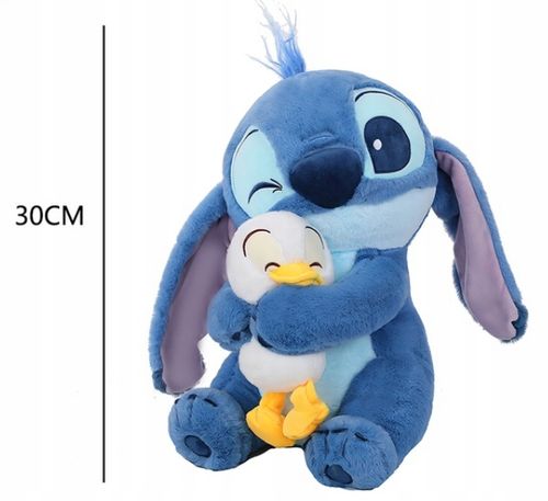 STICH I LILO PLUSZOWA ZABAWKA STITCH Z KACZKĄ 30CM na Arena.pl