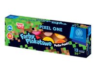 farby plakatowe pixel one 12 kolorów 20 ml astra