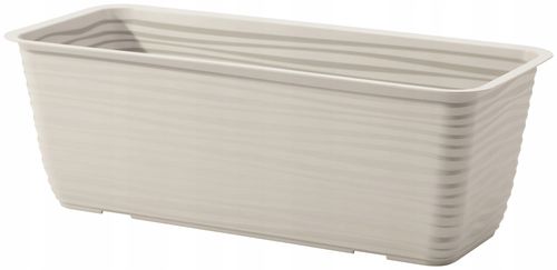 Skrzynka balkonowa Sahara 60 z podstawką | Jasnoszary na Arena.pl