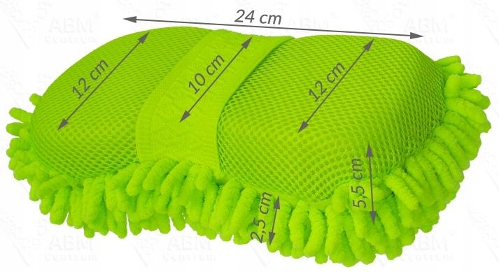Ściągaczka z gąbką teleskopowa 49 cm gąbka z mikrofibry DUŻA do mycia SZYB zdjęcie 10