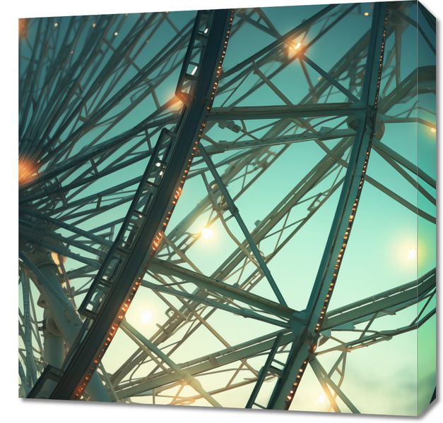 Obraz 60x60cm Światła Molocha zdjęcie 1