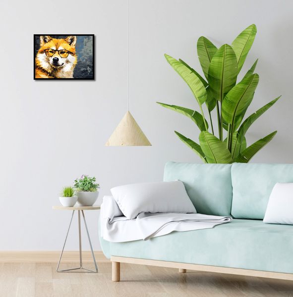 Plakat 40x30cm Intelektualny Psiak zdjęcie 4