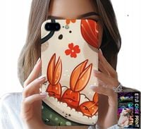 ETUI DO IPHONE ( 7 PLUS ) - SŁODKIE UŚMIECHNIĘTE SUSHI OBUDOWA CASE