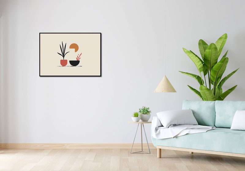 Plakat 84x59,5cm Domowy Ogród zdjęcie 4
