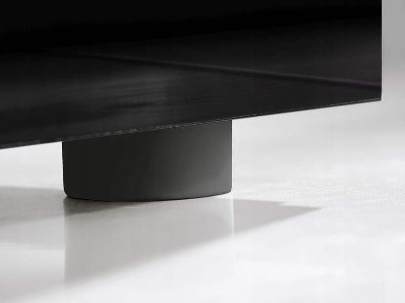 Pan Igiełka Szafka RTV LED Czarny Biały Dąb Wotan Połysk Mat Nowoczesna zdjęcie 8