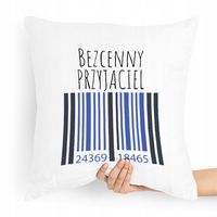 Poduszka Dla Przyjaciela Bezcenny Przyjaciel Z Nadrukiem Ze Zdjęciem