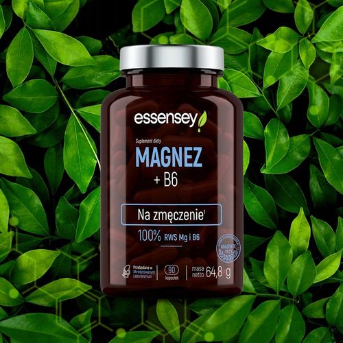 MAGNEZ 100% RWS COMPLEX 4 FORMY + WITAMINA B6 ZMĘCZENIE SKURCZE CYTRYNIAN na Arena.pl