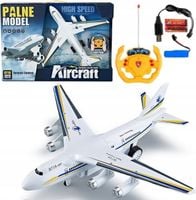 SAMOLOT PASAŻERSKI ZDALNIE STEROWANY RC + PILOT