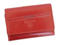 Portfel damski skórzany PELLUCCI 563 P5 Czerwony