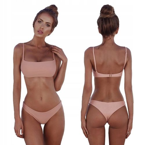 STRÓJ KĄPIELOWY SEXY BIKINI BRAZYLIJSKIE DWUCZĘŚCIOWY KOSTIUM TOP KOLORY L na Arena.pl