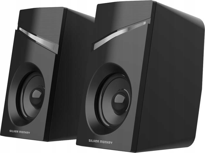 Głośniki komputerowe Silver Monkey SP100 2.0 USB zdjęcie 3