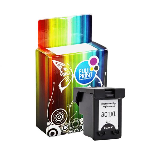 Zamiennik tuszu CH563EE (HP 301XL) Czarny Wydajny (18 ml) zdjęcie 1