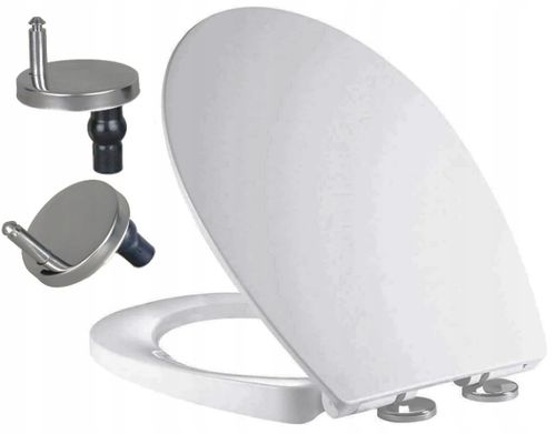 DESKA SEDESOWA WC WOLNOOPADAJĄCA NAJTWARDSZY DUROPLAST DO CERSANIT KOŁO na Arena.pl