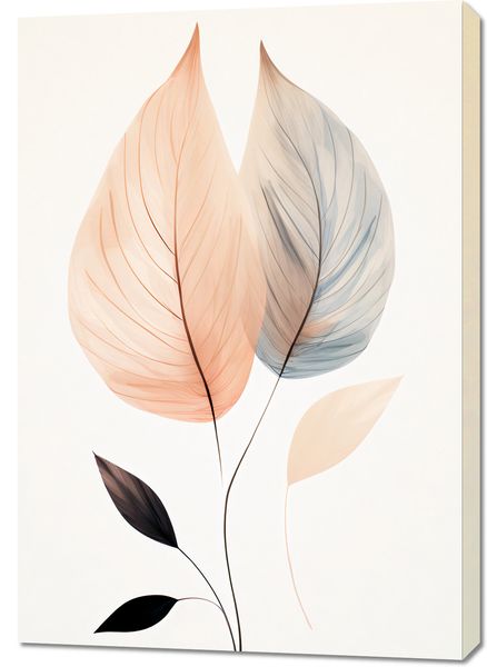 Obraz 70x100cm Liściasty Taniec zdjęcie 1