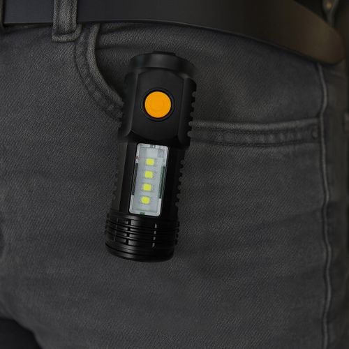 Latarka LED USB-C VERGIONIC kieszonkowa COB 5 trybów 150 lm na Arena.pl