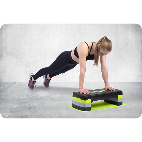 Step do ćwiczeń 3 stopnie NS-400 zielony zdjęcie 6