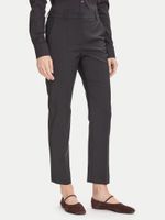 Weekend Max Mara Spodnie materiałowe Canon 2525136171 Czarny R32