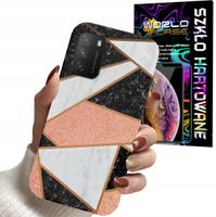 ETUI DO XIAOMI POCO M3 - GEOMETRYCZNE WZORY DLA KOBIET PLECKI + SZKŁO