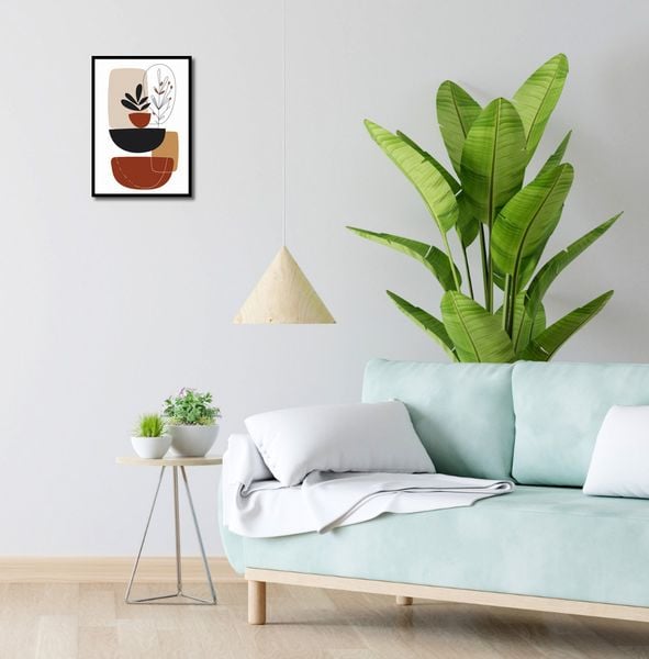 Plakat 29,7x42cm Botaniczna Abstrakcja zdjęcie 4