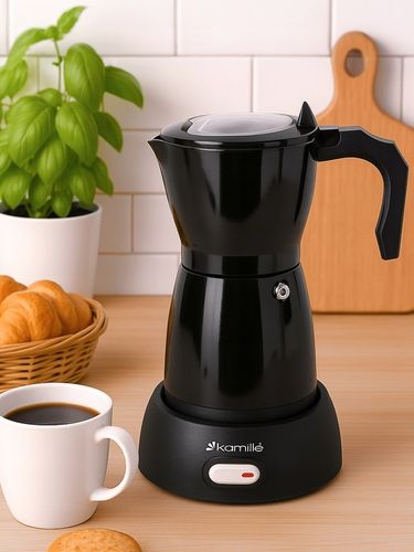 KAWIARKA ELEKTRYCZNA ZAPARZACZ KAWY 300 ml/6 filiżanek ESPRESSO na Arena.pl