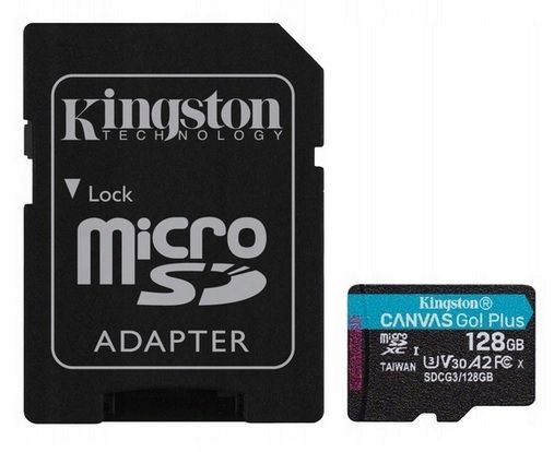 Kingston Karta microSD 128 GB Go Plus 170/90 MB/s zdjęcie 2