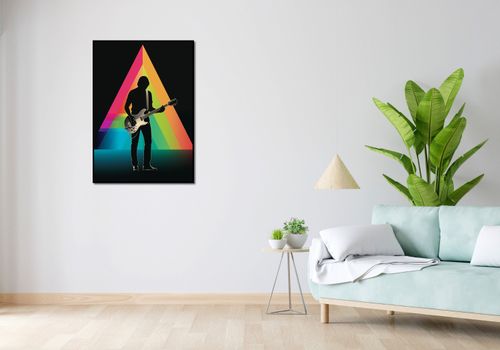 Plakat 67,5x95cm Pryzmat przez Gitarę na Arena.pl