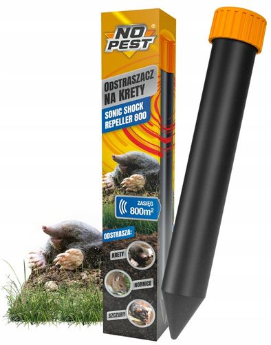 ODSTRASZACZ NA KRETY NORNICE SZCZURY ODSTRASZACZ KRETÓW NORNIC DO 800 na Arena.pl