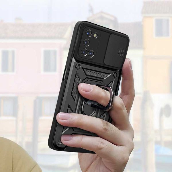 Spacecase Camring Oppo A52/A72 Black zdjęcie 2