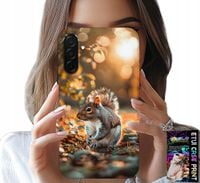 ETUI DO SAMSUNG GALAXY A56 5G - SŁODKA WIEWIÓRKA, CASE Z WŁASNYM MOTYWEM