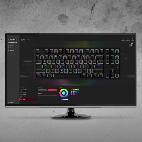 Klawiatura HyperX Alloy Origins Core Blue na Arena.pl