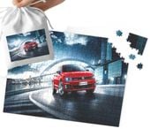 PUZZLE TRADYCYJNE - SUPER SAMOCHODY Volkswagen MEGA WZORY 120el + WORECZEK