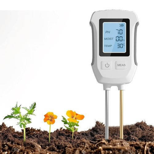 Miernik pH gleby 3w1 tester wilgotności ziemi i podłoża dokładny na Arena.pl