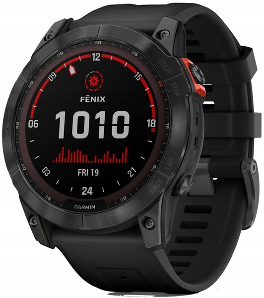 Garmin Fenix 7X Solar czarny zdjęcie 7