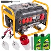 Agregat PRĄDOTWÓRCZY Generator 3000W 230V 12V 400V 2 LATA GWARANCJA