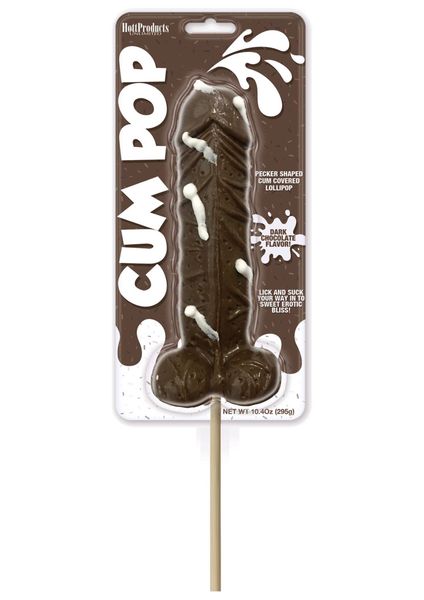 Chocolate Flavoured Cum Pops Black zdjęcie 1