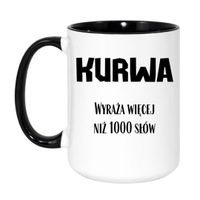 Duży Biało-Czarny 450 ml