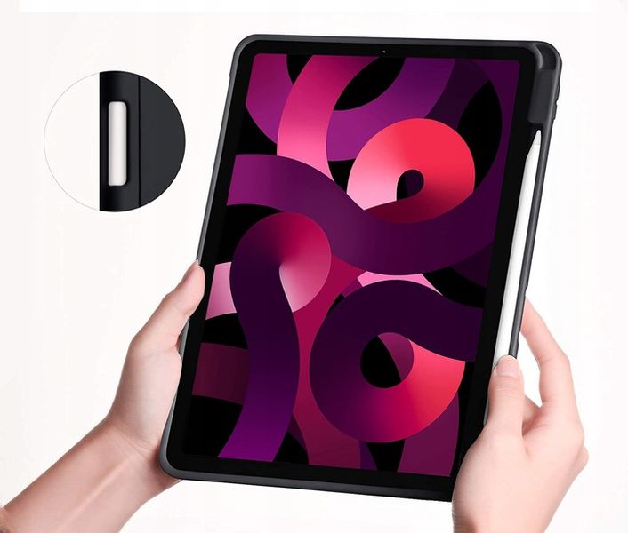ETUI POKROWIEC CZARNY DO APPLE IPAD AIR 5 10.9'' 2022 A2589 A2591 A2588 zdjęcie 3