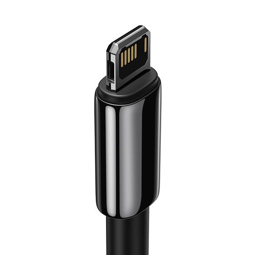 kabel usb do lightning baseus tungsten gold, 2.4a, 2m (czarny) na Arena.pl