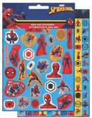 NAKLEJKI DLA DZIECI KOLOROWE SPIDERMAN ZESTAW 600 SZTUK SPIDER-MAN