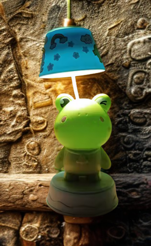 Lampka Nocna Żabka - Designerski Element Dekoracyjny na Arena.pl