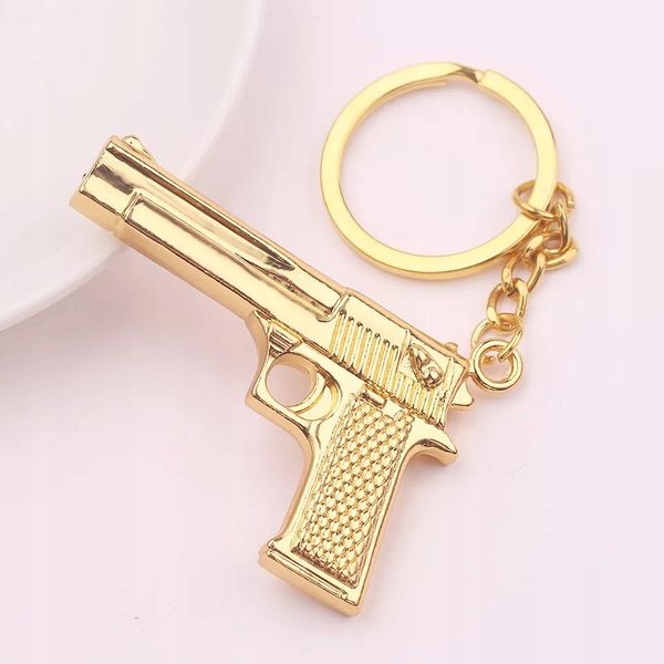 Breloczek Broń Pistol Colt 1911 Oficer GOLD 45 ACP zdjęcie 5