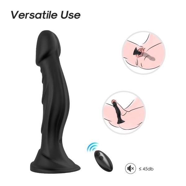 optimus black, 9 vibration functions, remote control zdjęcie 1