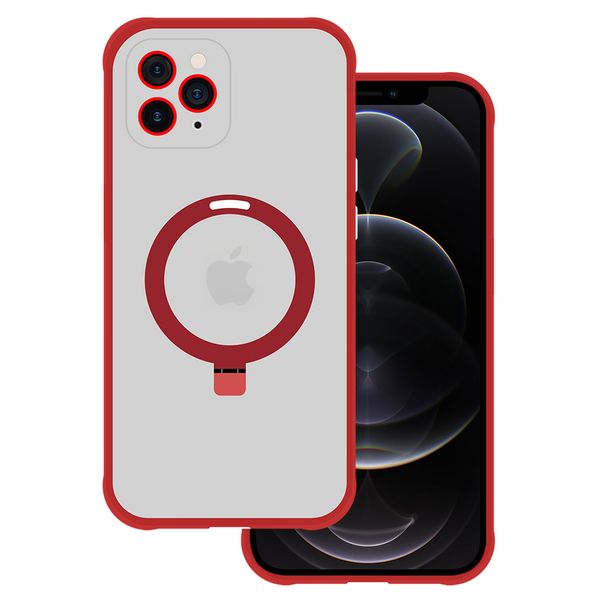 Tel Protect Magical Magsafe Stand Case do Iphone 11 Pro Max czerwony zdjęcie 1