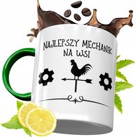 Kubek Zielony Dla Mechanika Na Urodziny Prezent