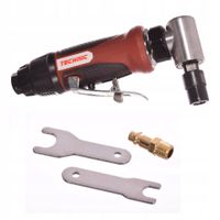 2X Szlifierka Kątowa Pneumatyczna 1/4" z Regulacją - Trzpień 6mm TC Technic