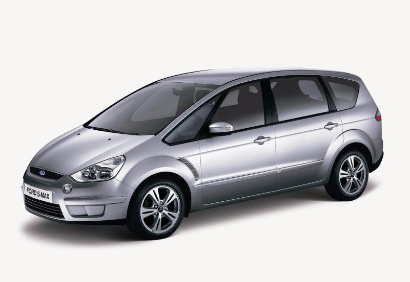 Owiewki Ford S-MAX 5d. 2006-2010r. Z TYŁAMI zdjęcie 2